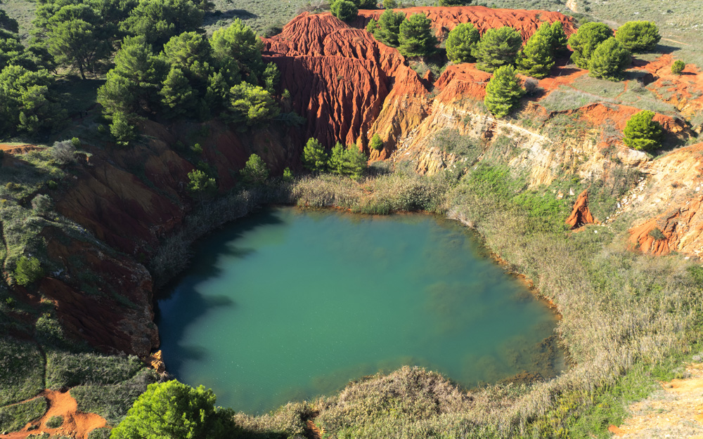 Imagen de blasa minera en Africa